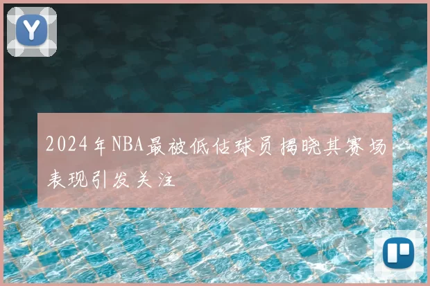 2024年NBA最被低估球员揭晓其赛场表现引发关注