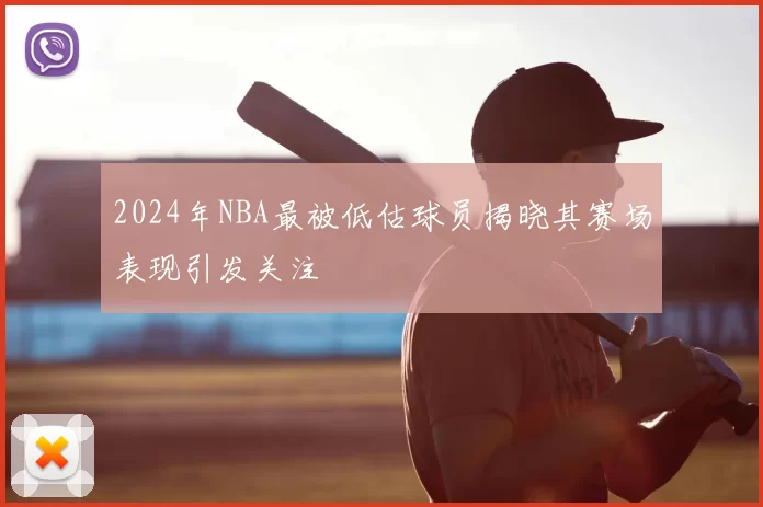 2024年NBA最被低估球员揭晓其赛场表现引发关注