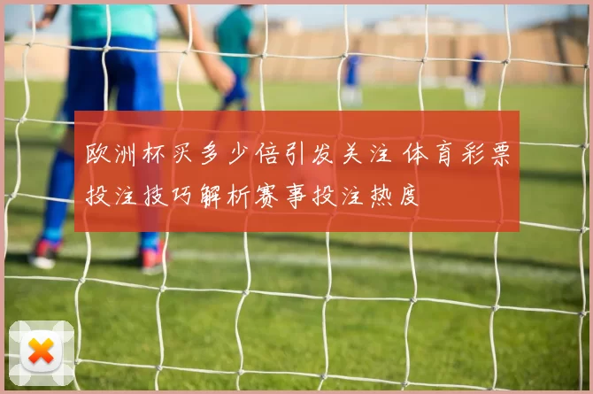 欧洲杯买多少倍引发关注 体育彩票投注技巧解析赛事投注热度