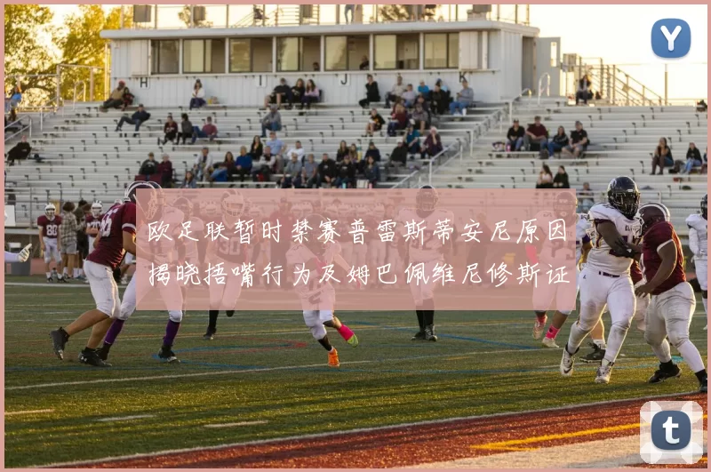 欧足联暂时禁赛普雷斯蒂安尼原因揭晓捂嘴行为及姆巴佩维尼修斯证词分析