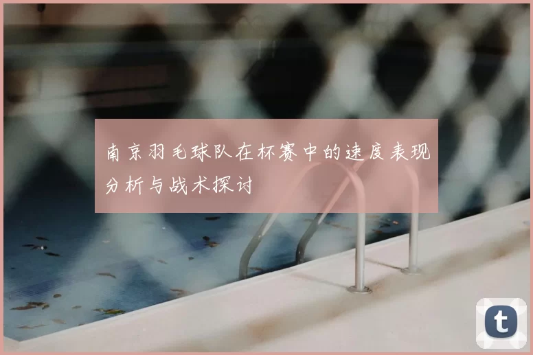 南京羽毛球队在杯赛中的速度表现分析与战术探讨